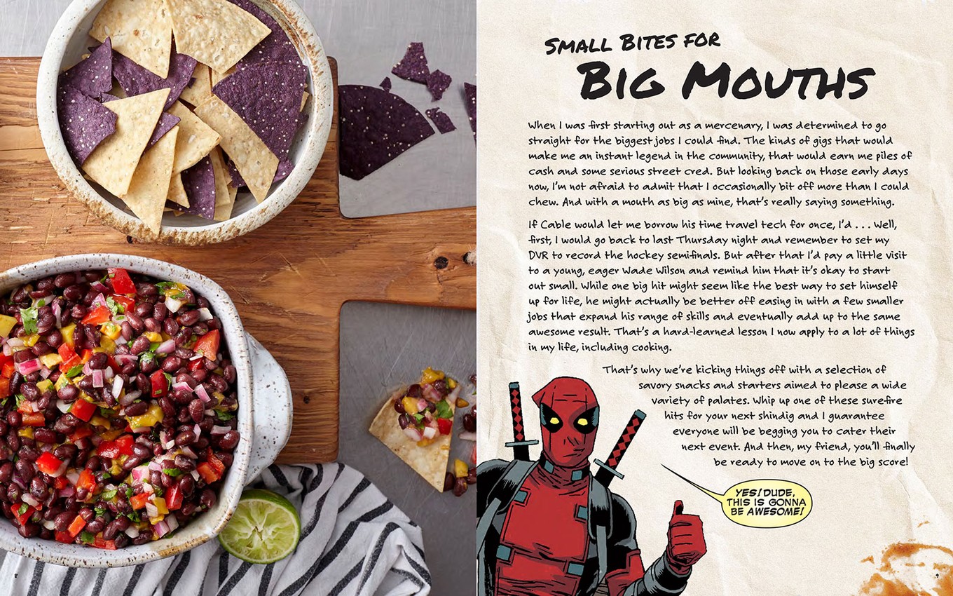 Marvel Marvel Comics: Cooking with Deadpool Book  View 3