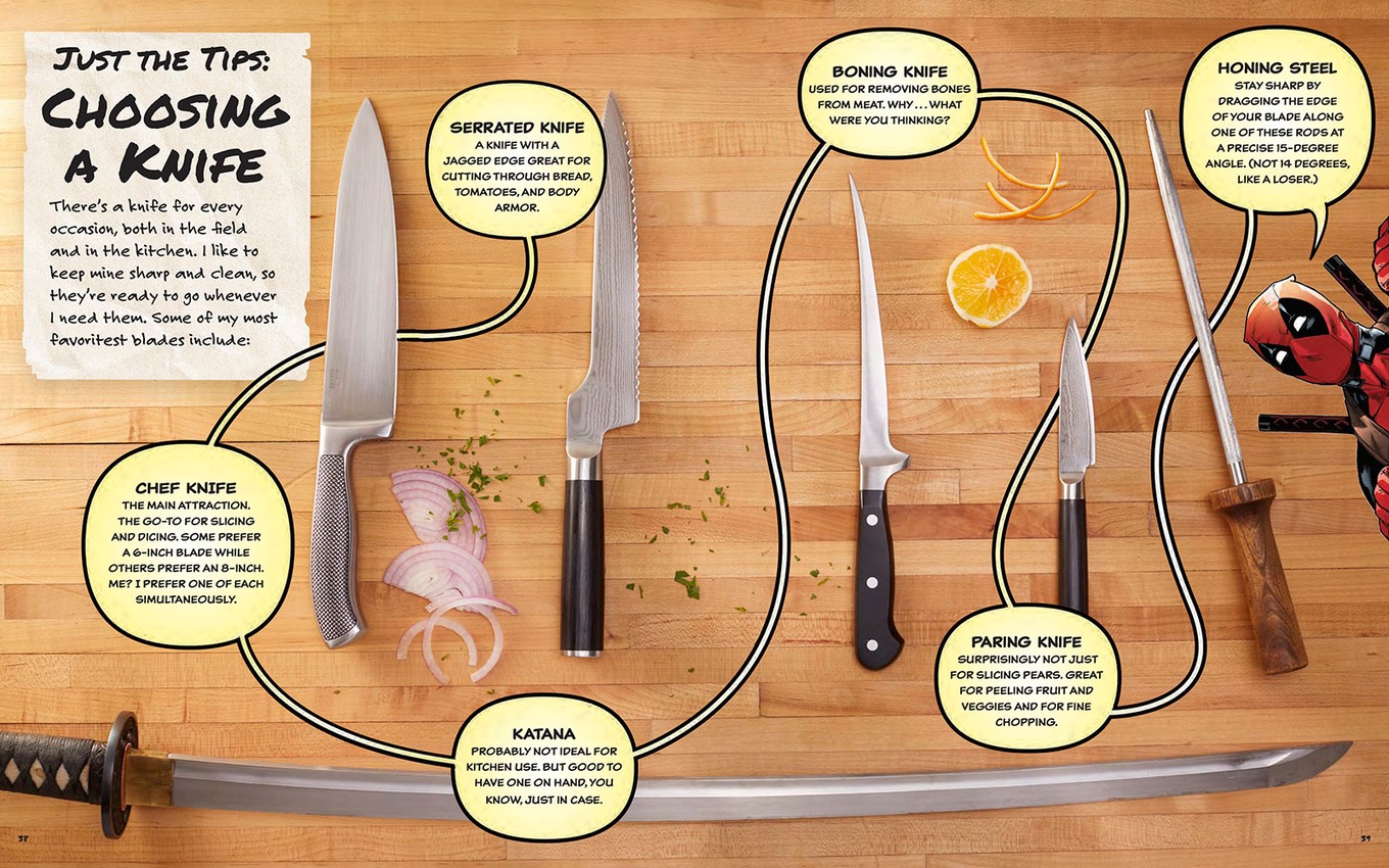 Marvel Marvel Comics: Cooking with Deadpool Book  View 5
