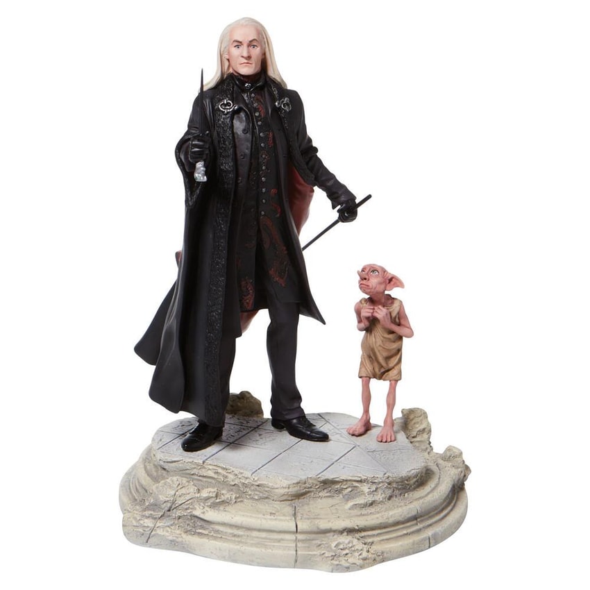 Lucius Malfoy with Dobby Figurine by Enesco Sideshow Collectibles