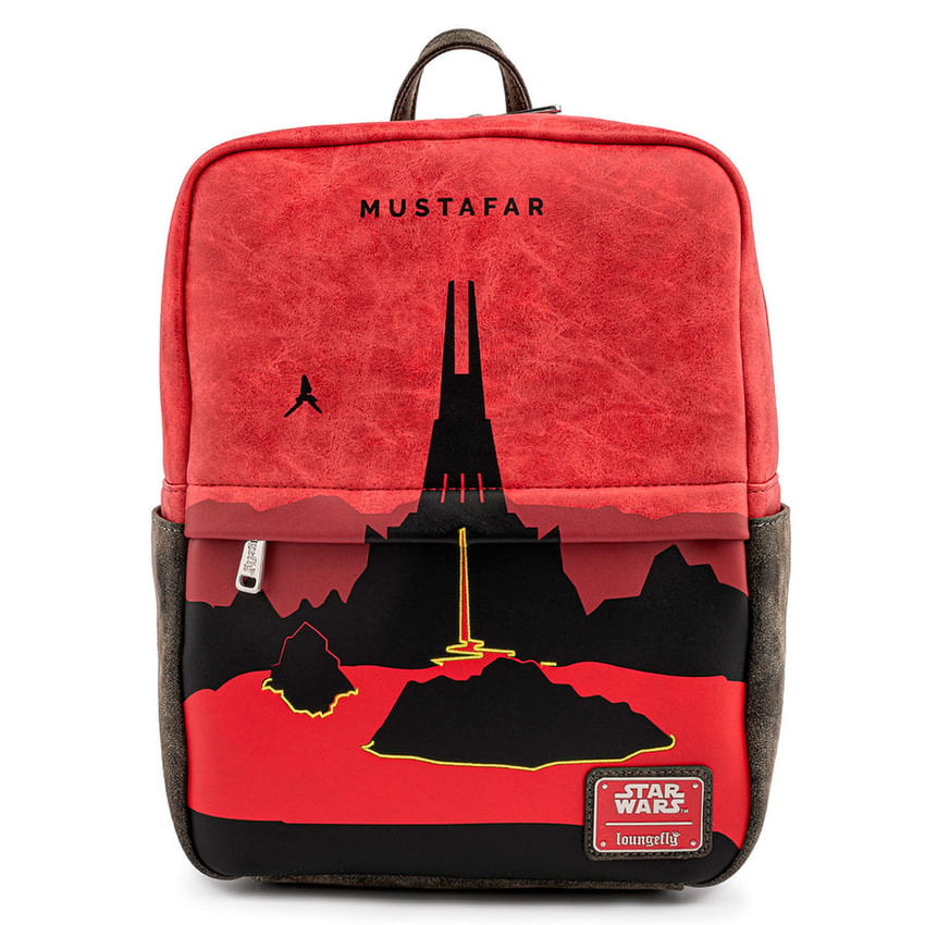 funko mini backpack star wars Return of the Jedi Scenes Mini-Backpack inner slip pocket Funko Mini Backpack: Star Wars