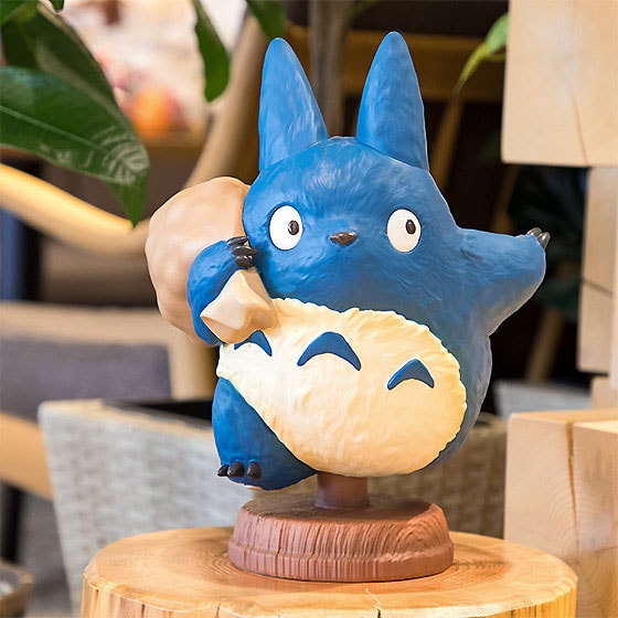 Found You! Medium Blue Totoro- Prototype Shown View 1