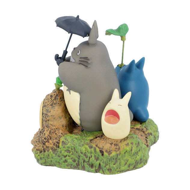 Studio Ghibli Totoro Dondoko Dance Desk Clock Office Supplies - Prototype Shown View 4
