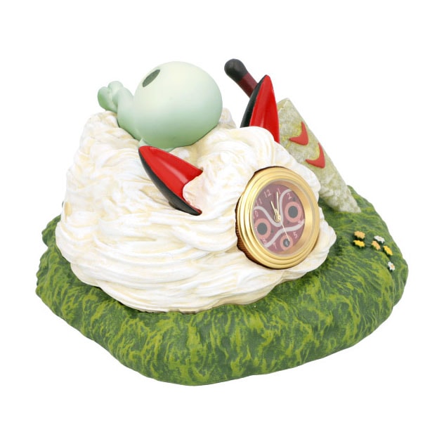 Studio Ghibli Upon San’s Mask Desk Clock Office Supplies - Prototype Shown View 3