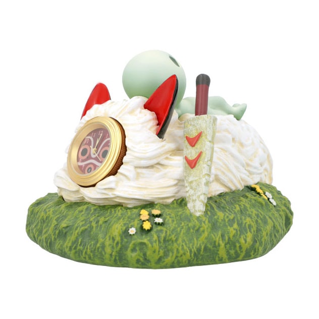 Studio Ghibli Upon San’s Mask Desk Clock Office Supplies - Prototype Shown View 6