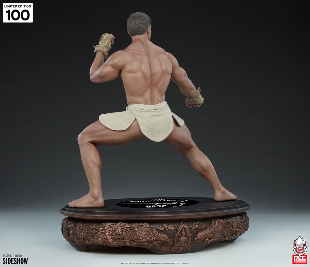 Jean-Claude Van Damme Jean-Claude Van Damme: Muay Thai Autograph Edition Tribute 1:3 Scale Statue  Exclusive Edition - Prototype Shown View 6
