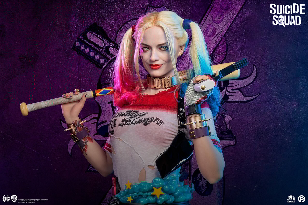 Harley quinn top doll asda