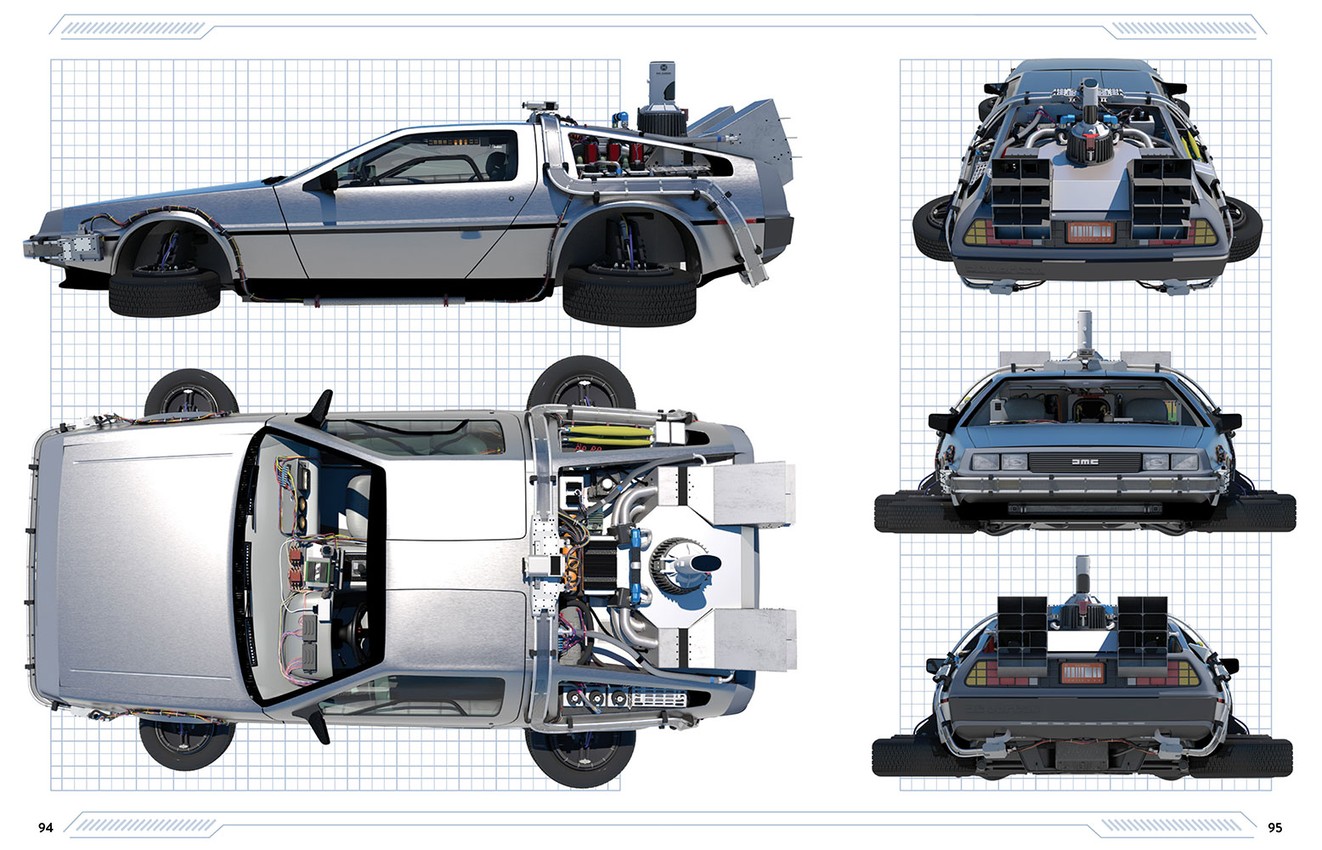 Back to the Future Back to the Future: DeLorean Time Machine Book  View 6