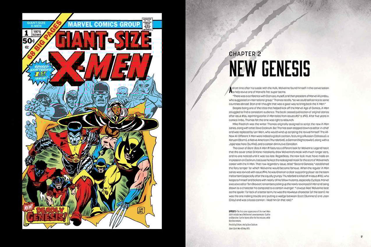 Wolverine: Creating Marvel's Legendary Mutant Hardcover Book