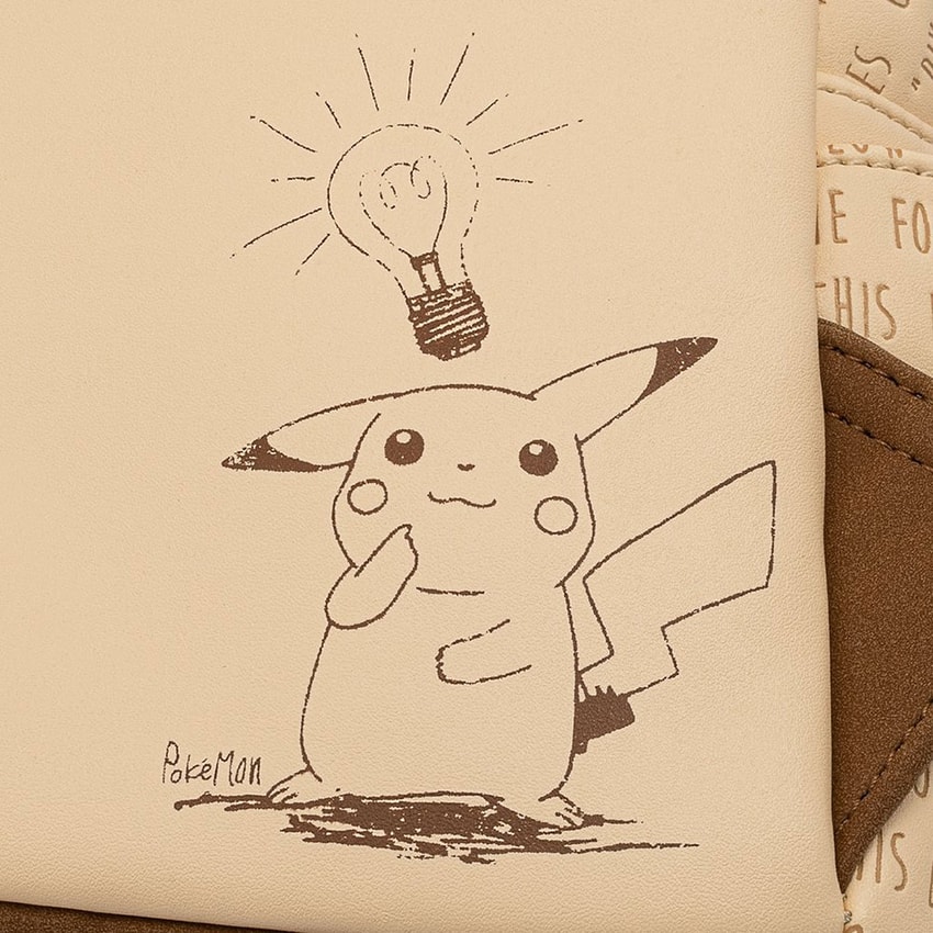 Sepia Pikachu Mini Backpack- Prototype Shown