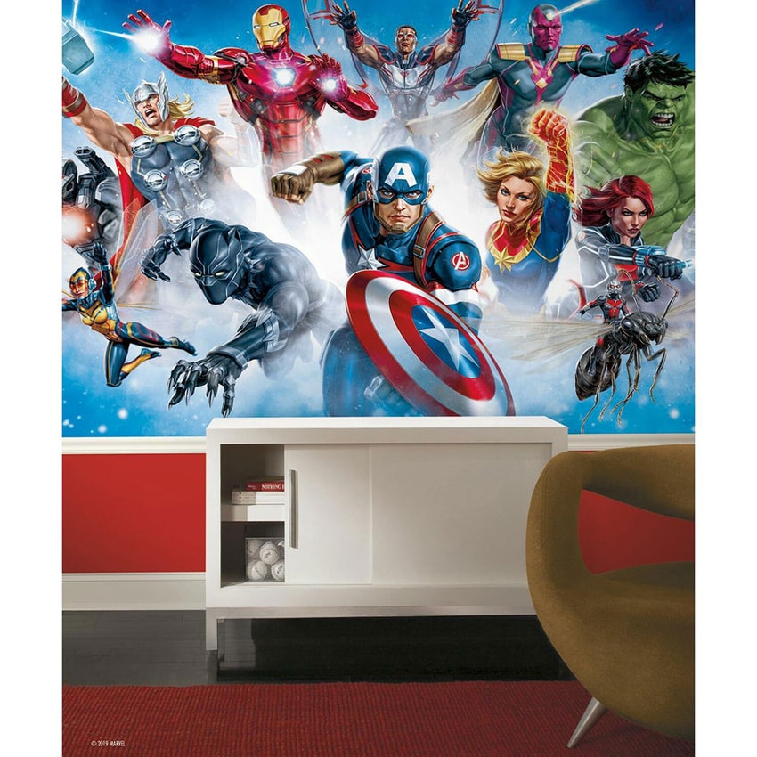 Avengers Gallery Art Wallpaper Mural