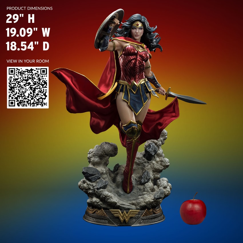 DC Comics: Wonder Woman Rebirth(Silver Armor ver.) Statue - IGN Store