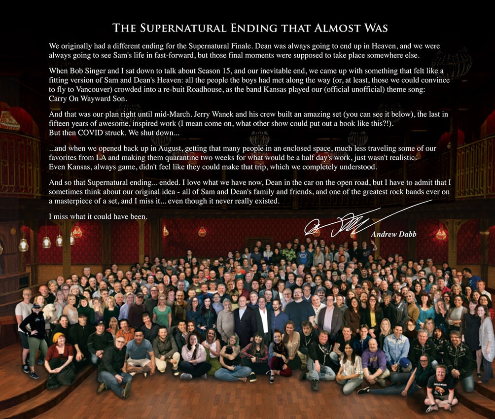 Supernatural Supernatural 15 Seasons: The Crew Member's Souvenir Book  View 6