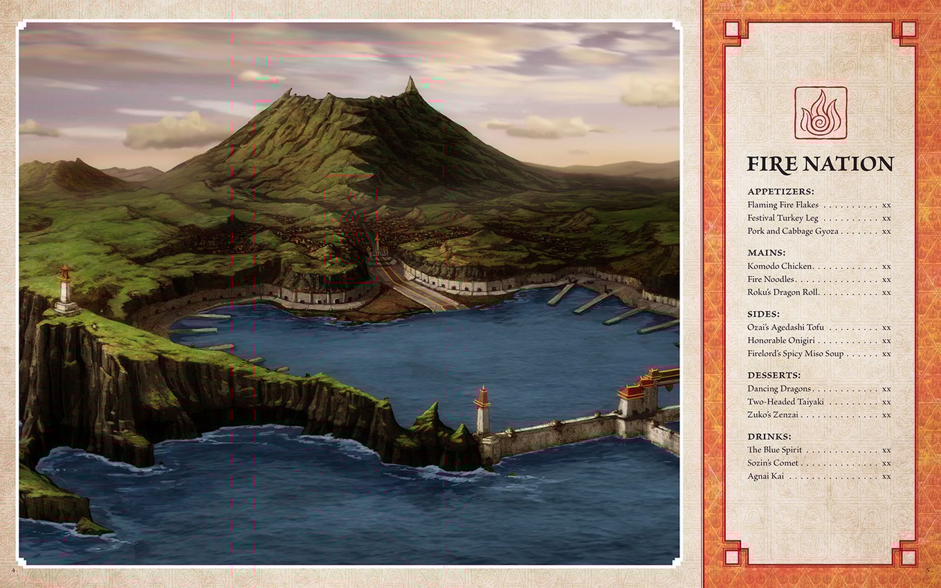 Avatar: The Last Airbender Cookbook