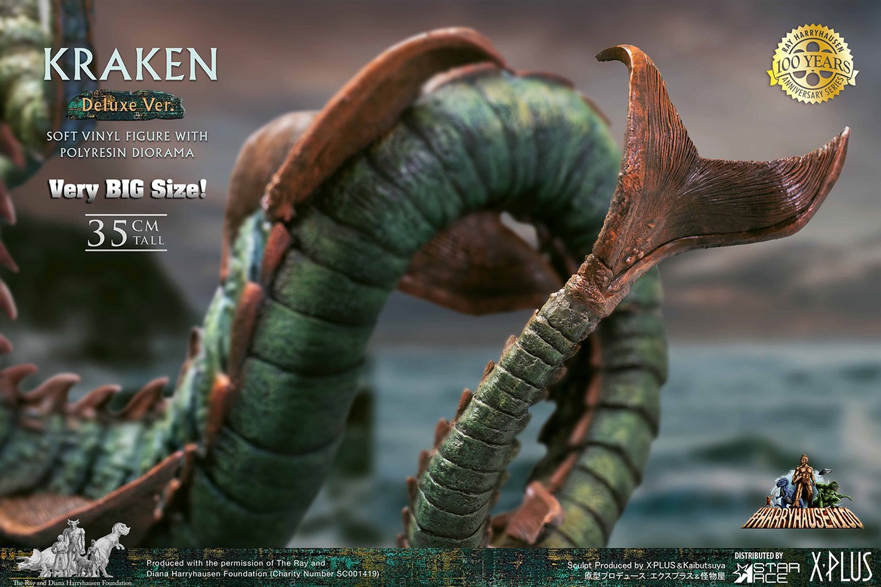 Ray Harryhausen Kraken (Deluxe Version) Statues - Prototype Shown View 6