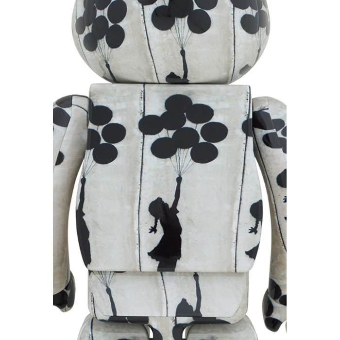 Be@rbrick Flying Balloons Girl 1000% Collectible Set by Medicom 