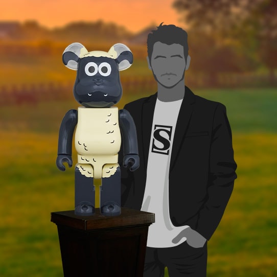【感謝価格】 Be@rbrick Shaun the Sheep 1000% Collectible Figure by その他