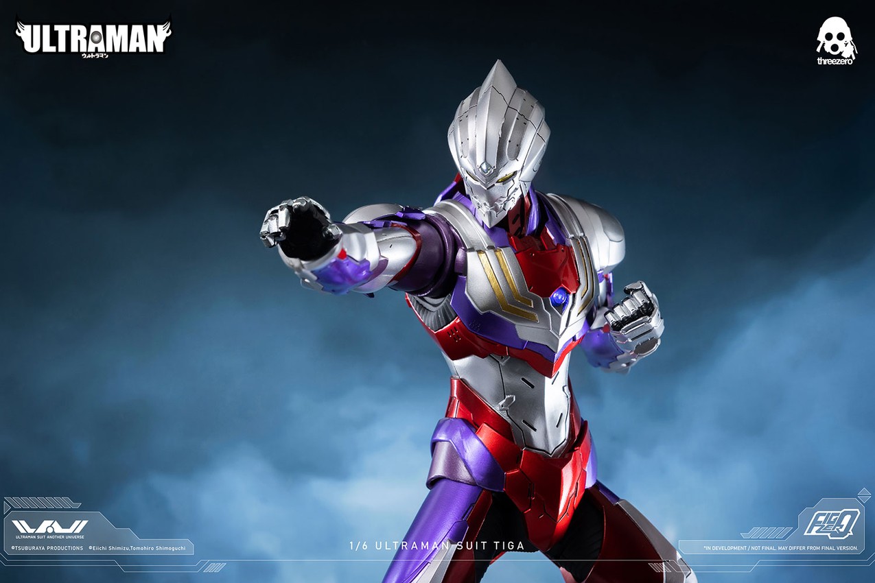 Ultraman Suit Tiga FigZero Sixth Scale Figure | Sideshow Collectibles