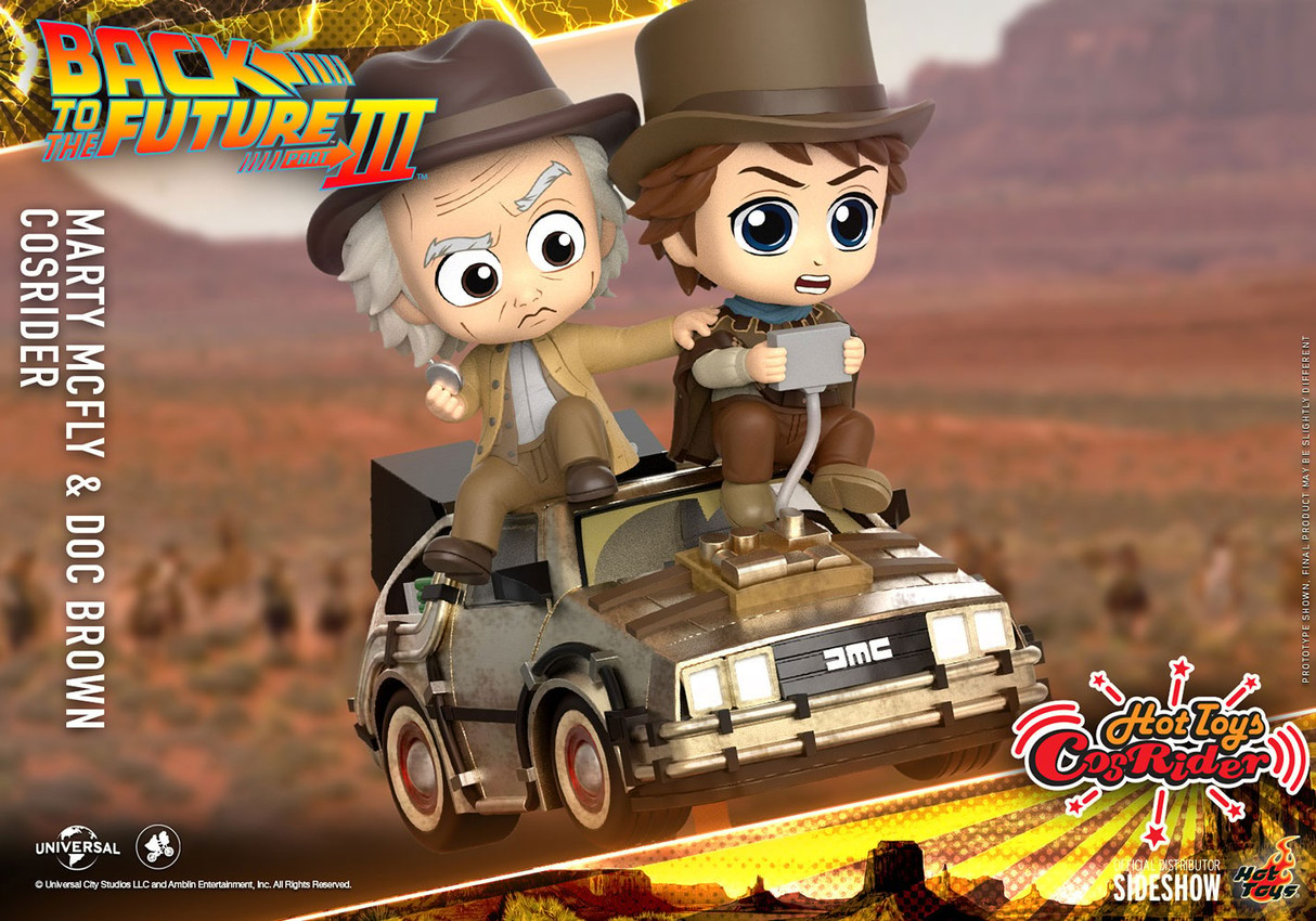 Marty McFly & Doc Brown- Prototype Shown View 5