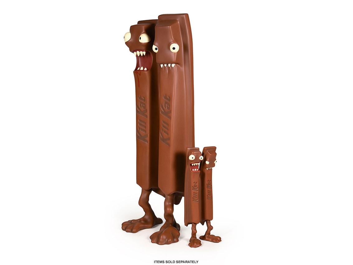 O-No Food Company Kill Kat King Size Milk Chocolate Vinyl Collectible  View 6