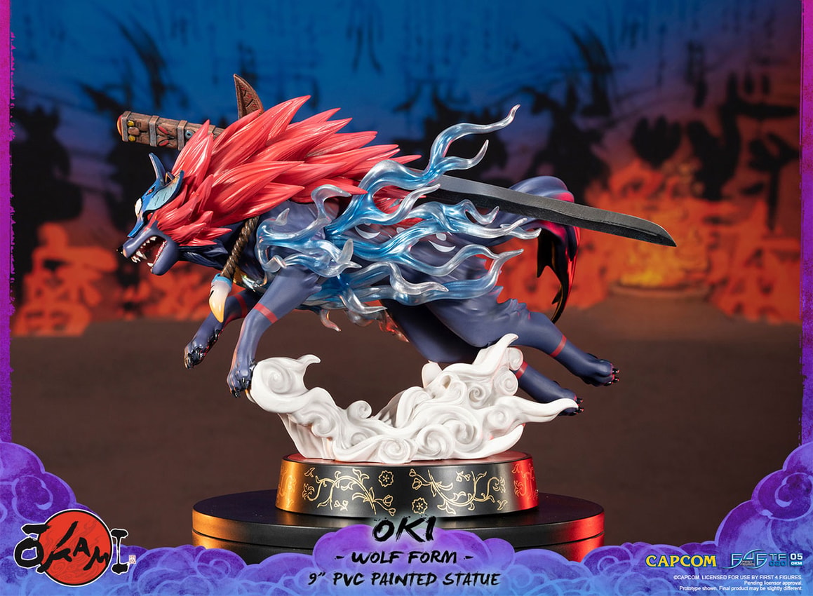 Oki (Wolf Form) Standard Edition Statue by First 4 Figures