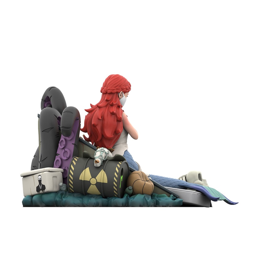 Mermaid's Ruin Statue by Mighty Jaxx | Sideshow Collectibles