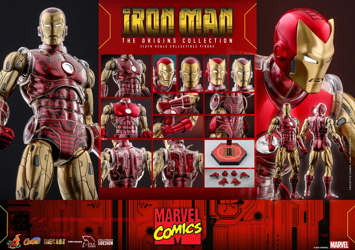 Iron Man (Deluxe) Sixth Scale Figure by Hot Toys | Sideshow