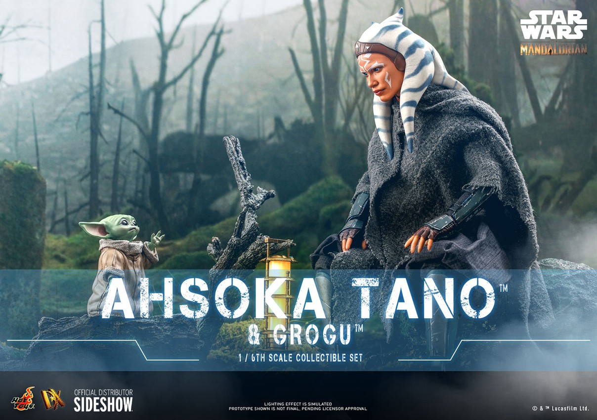 Ahsoka Tano and Grogu- Prototype Shown View 1