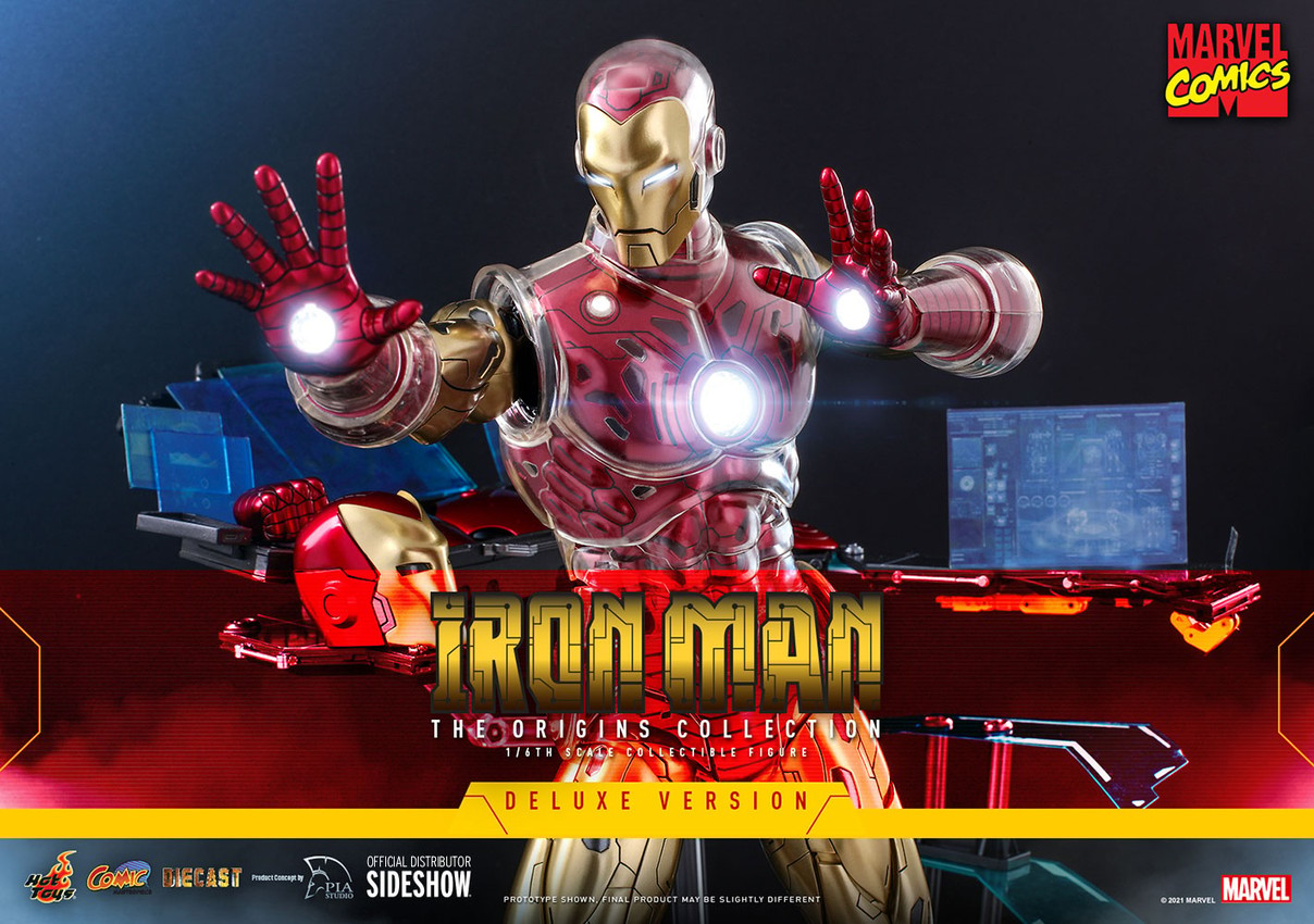 Iron Man (The Origins Collection) Sixth Scale Figure by Hot Toys