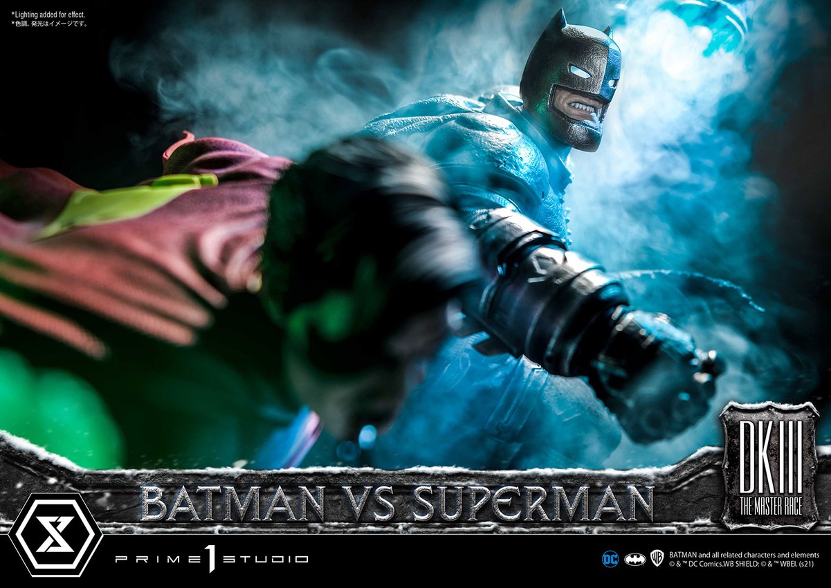 DC Comics Batman Versus Superman Statues - Prototype Shown View 5