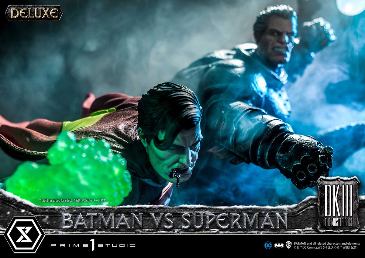 DC Comics Batman Versus Superman (Deluxe Version) Statues - Prototype Shown View 3