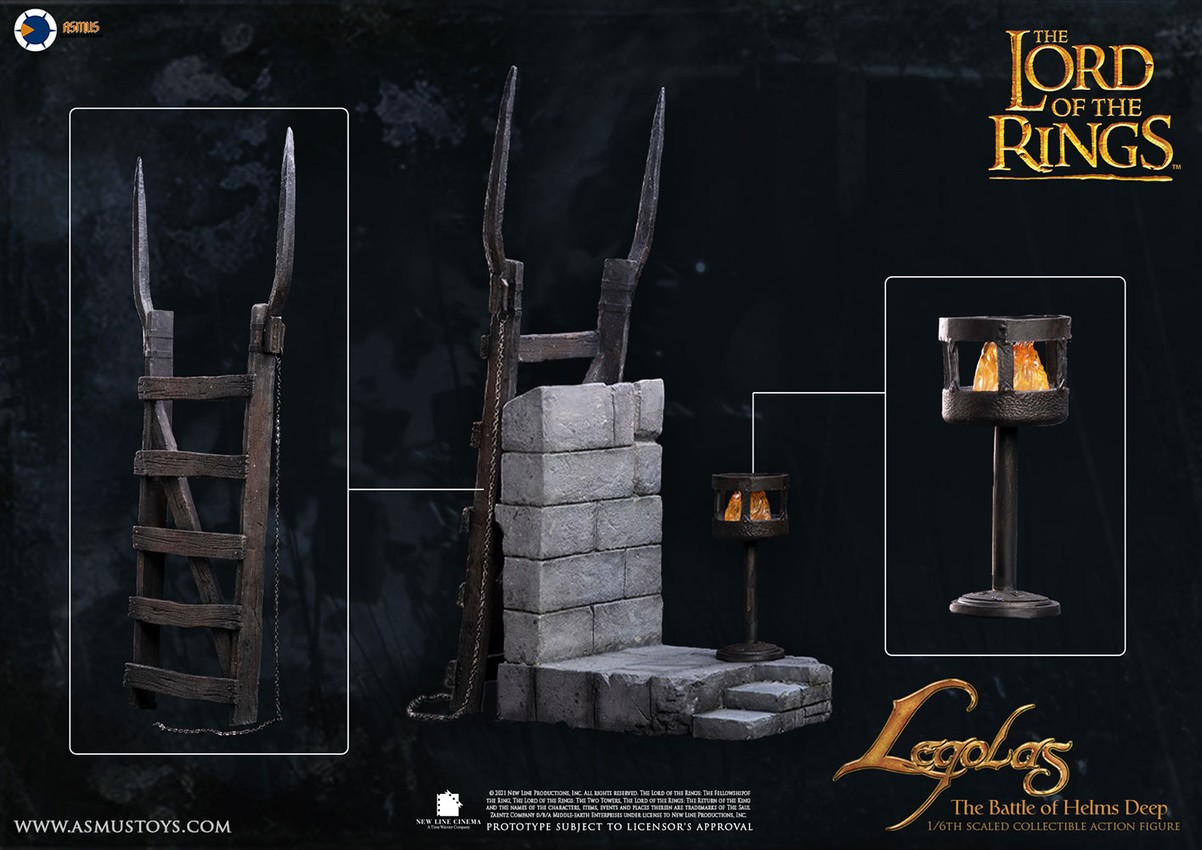 The Lord of the Rings Legolas at Helm's Deep Sixth Scale Figure  Exclusive Edition - Prototype Shown View 6