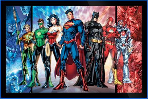 justice league comic png