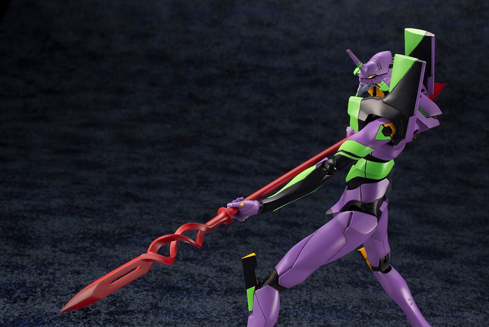 Evangelion Test Type-01 with Spear of Cassius- Prototype Shown