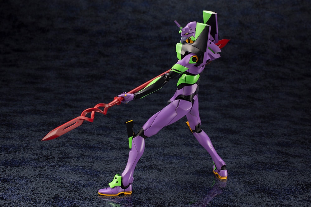 Evangelion Test Type-01 with Spear of Cassius- Prototype Shown View 3