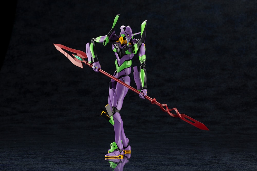Evangelion Test Type-01 with Spear of Cassius- Prototype Shown View 4