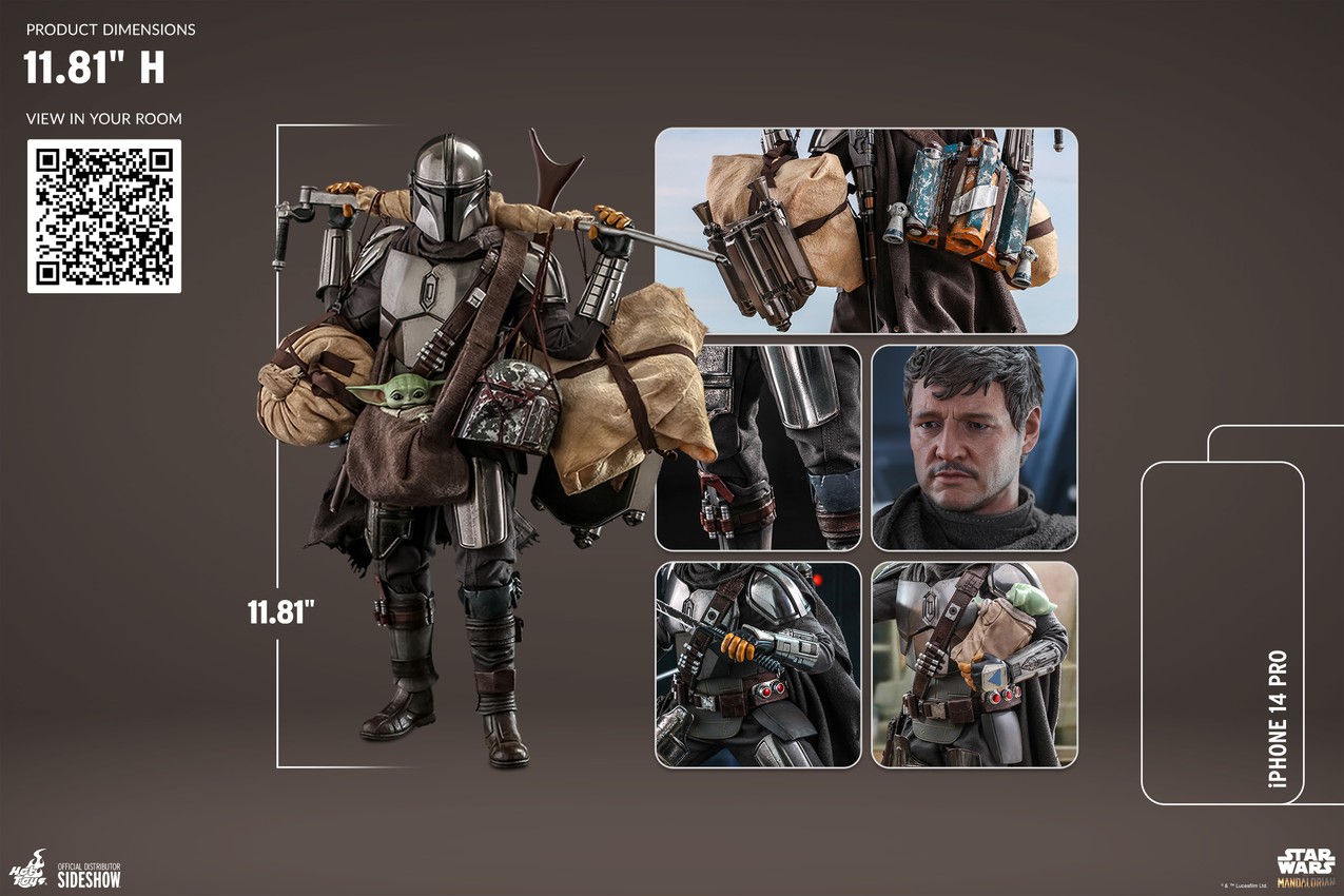 The Mandalorian™ and Grogu™ (Deluxe Version) Collector Edition - Prototype Shown View 2