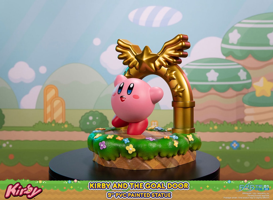 Nintendo Kirby and the Goal Door Statues - Prototype Shown View 5