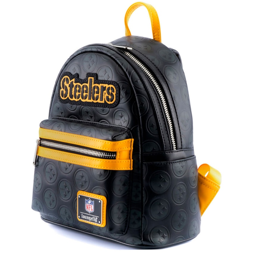 Pittsburgh Steelers Logo Mini Backpack- Prototype Shown View 3