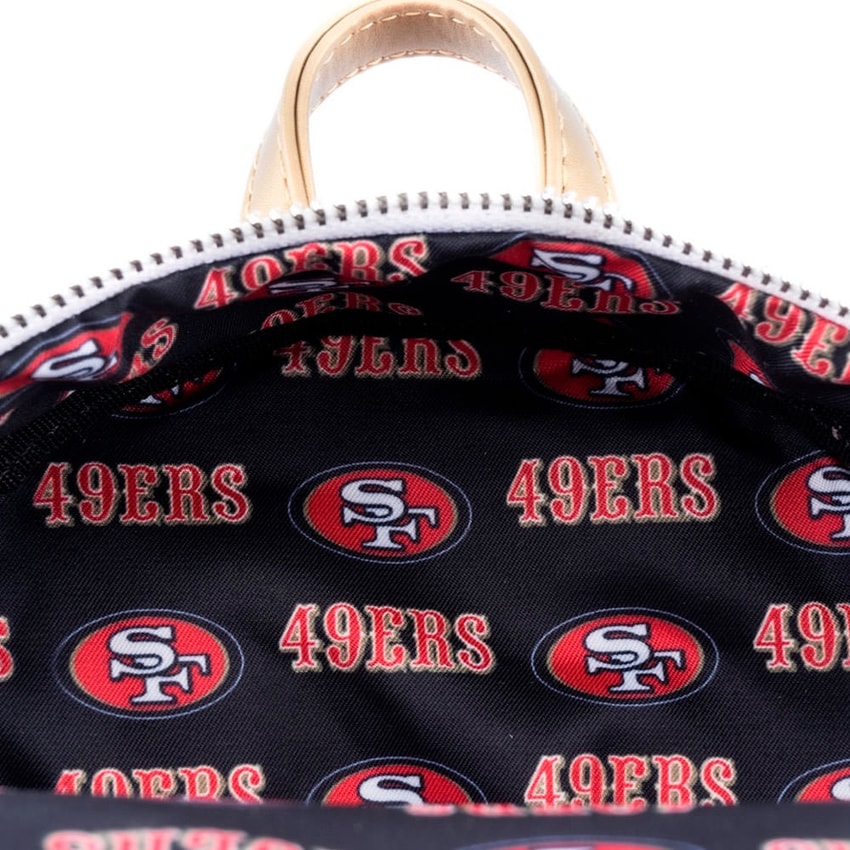 San Francisco 49ers Logo Mini Backpack- Prototype Shown