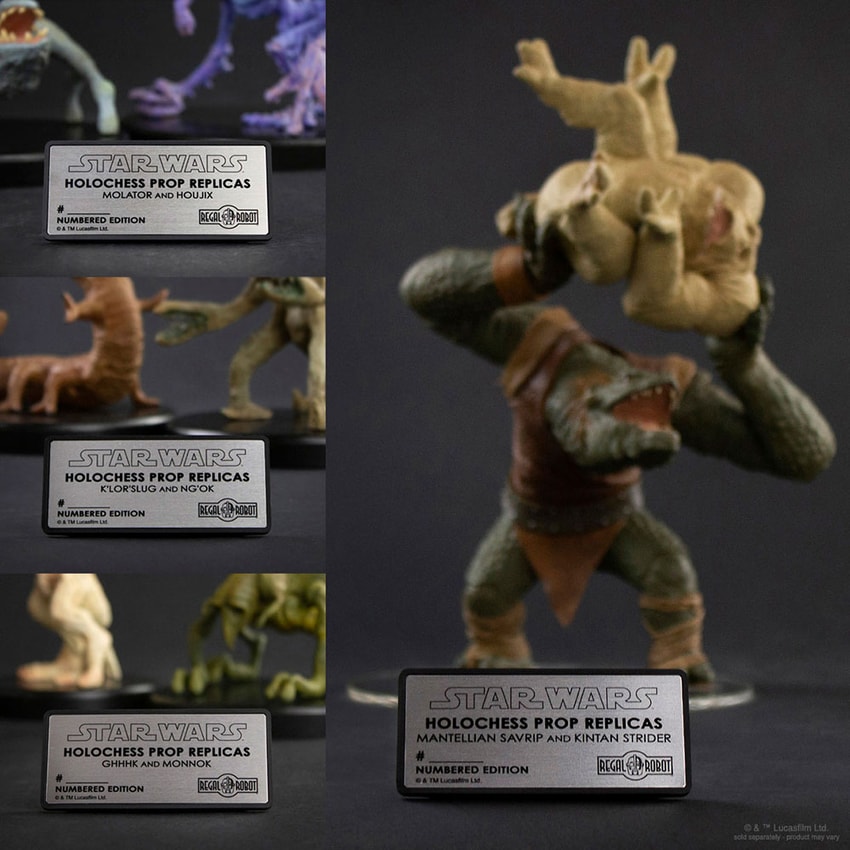 Star Wars K’lor’slug™ & Ng’ok™ Prop Replica - Prototype Shown View 3
