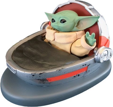 The Child (Grogu) Solar Powered Dashboard Waver