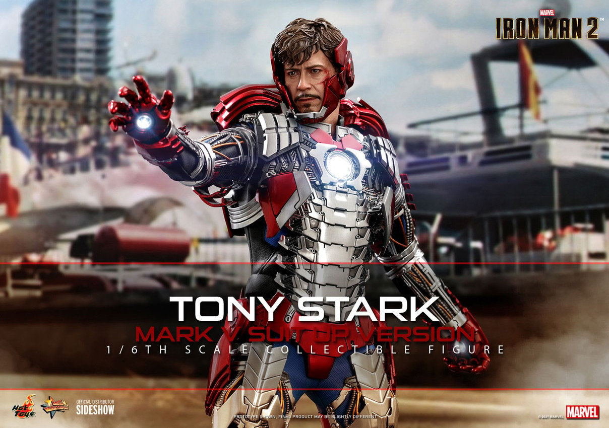 Tony Stark (Mark V Suit Up Version)- Prototype Shown View 1