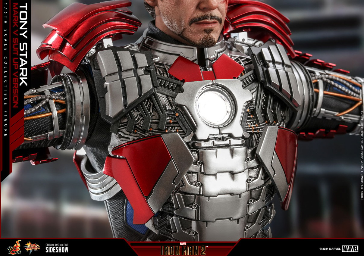 Tony Stark (Mark V Suit Up Version)- Prototype Shown View 4