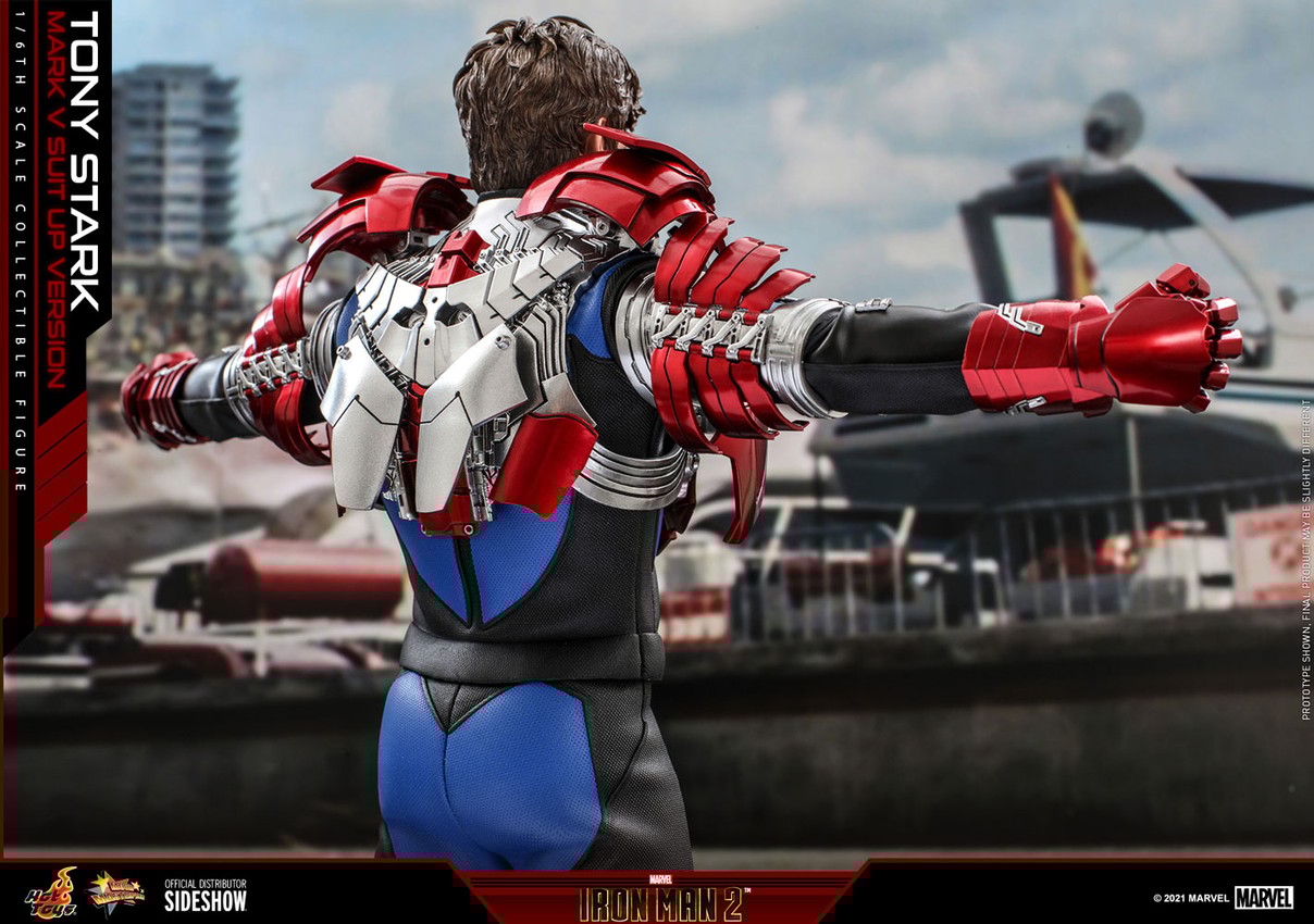 Tony Stark (Mark V Suit Up Version)- Prototype Shown View 3