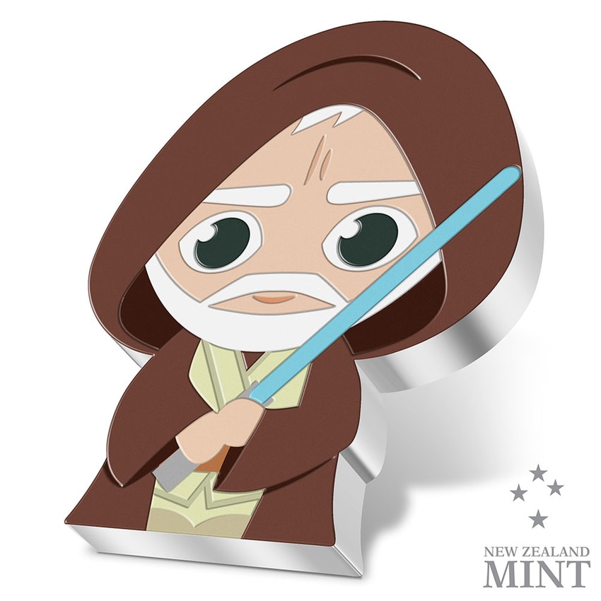 Obi-Wan Kenobi 1oz Silver Coin