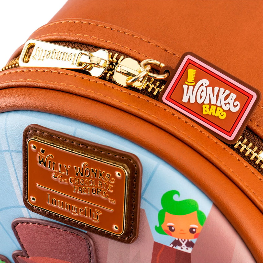 Willy Wonka and the Chocolate Factory Charlie and the Chocolate factory 50th Anniversary Mini Backpack Backpack - Prototype Shown View 6