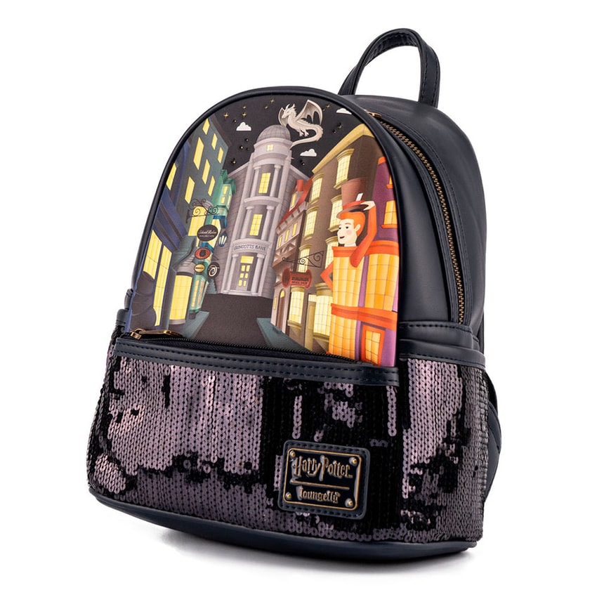 Harry Potter Diagon Alley Sequin Mini Backpack Backpack - Prototype Shown View 6