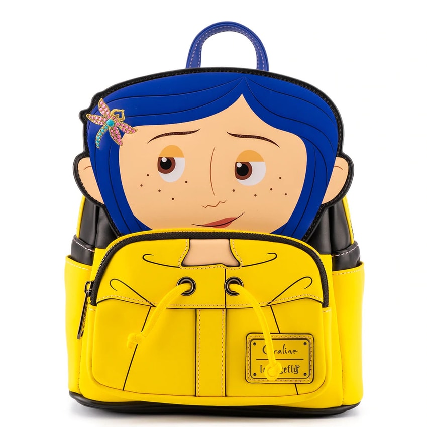 Coraline Raincoat Cosplay Mini Backpack- Prototype Shown