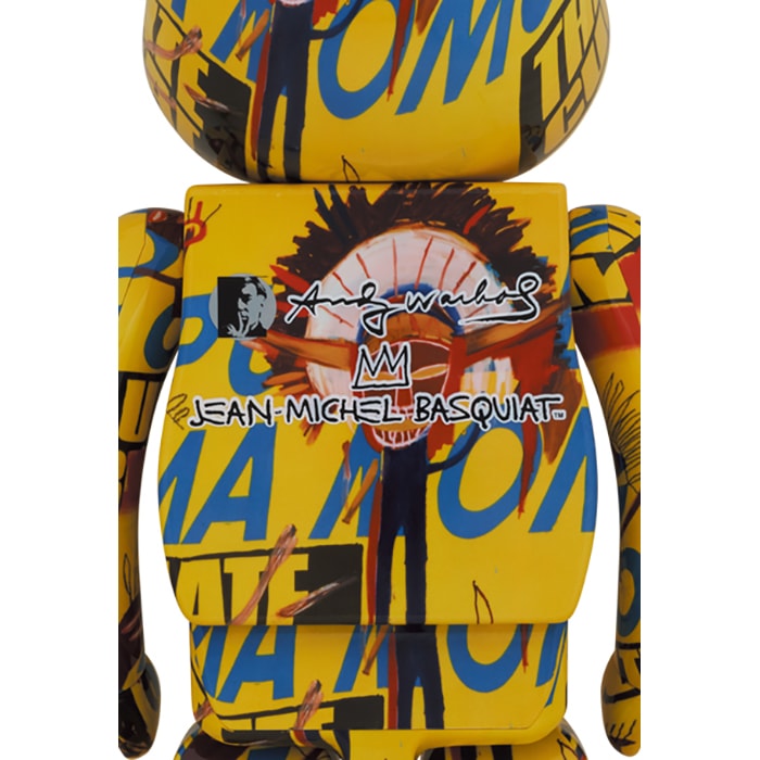 Be@rbrick Andy Warhol x Jean-Michel Basquiat #3 1000%