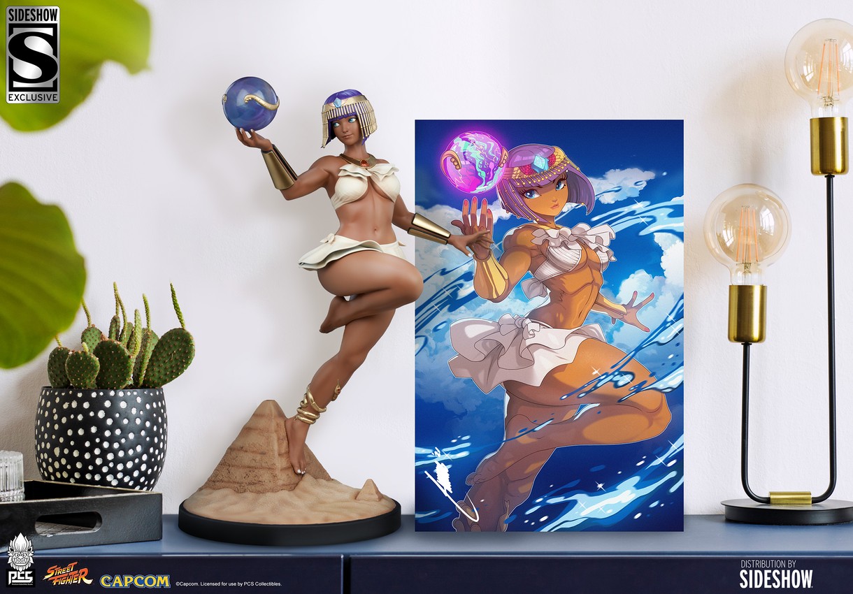 Street Fighter Menat Statues  Exclusive Edition - Prototype Shown View 1
